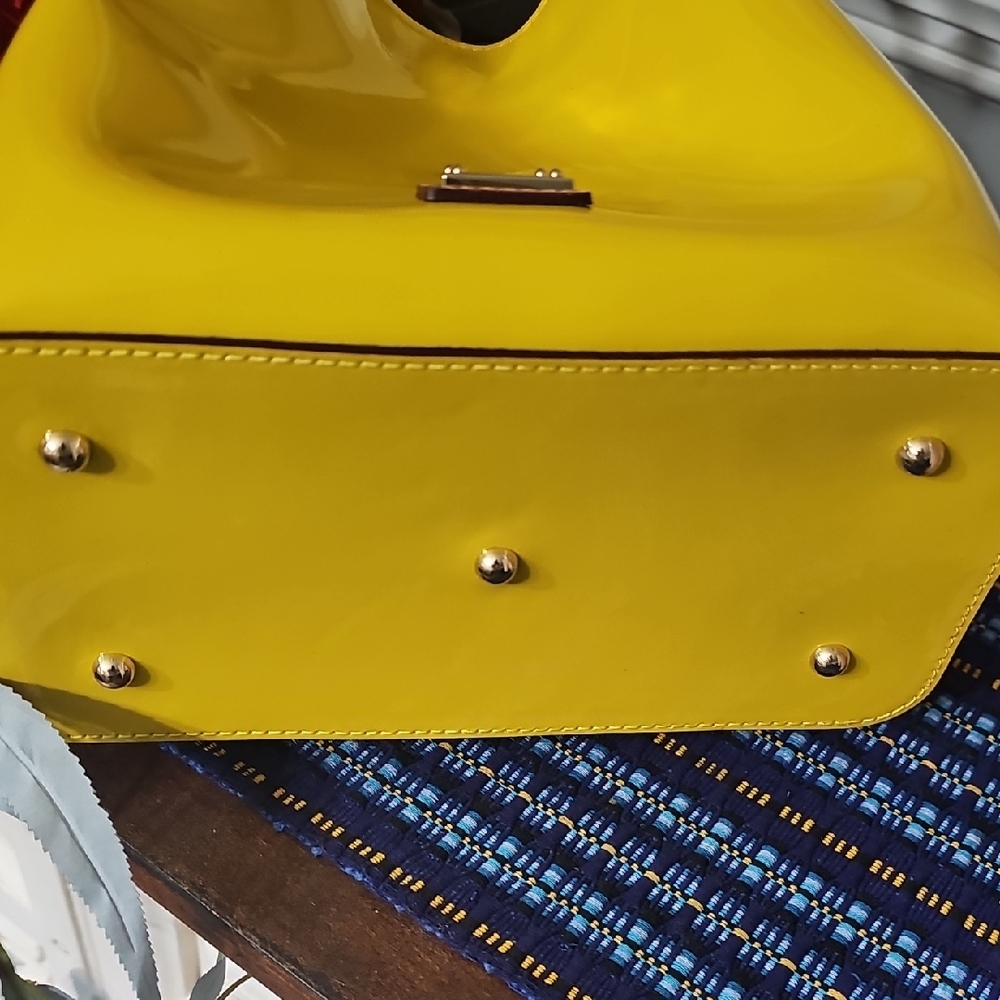 Dooney & Bourke Vibrant Yellow Tote - Picture 6 of 7